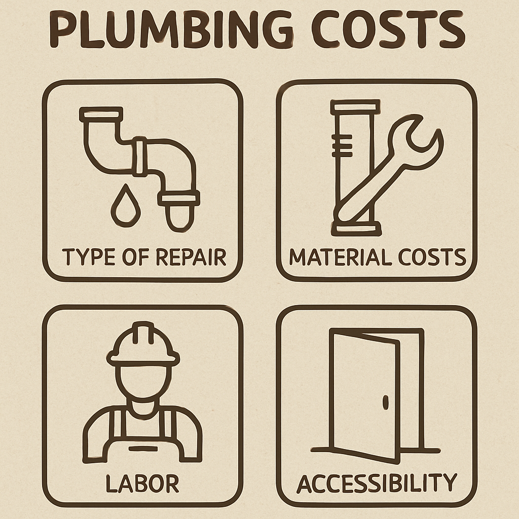 Factors affecting plumbing costs