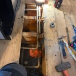 Pipe Repair After Nail