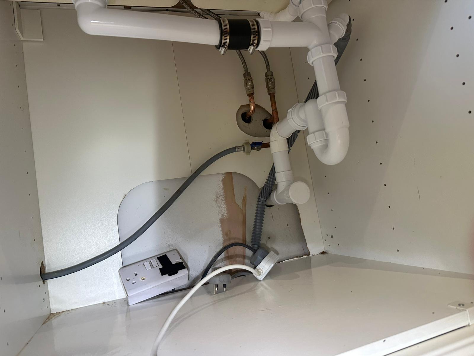 Sink pipe replacement