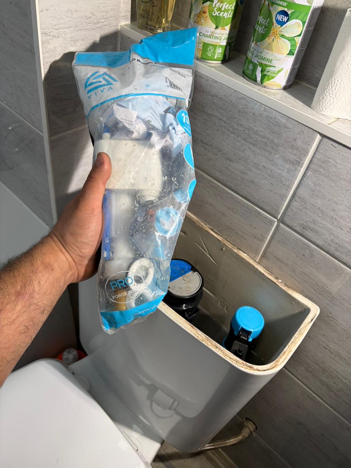 Toilet Filling Valve Replacement in WD17