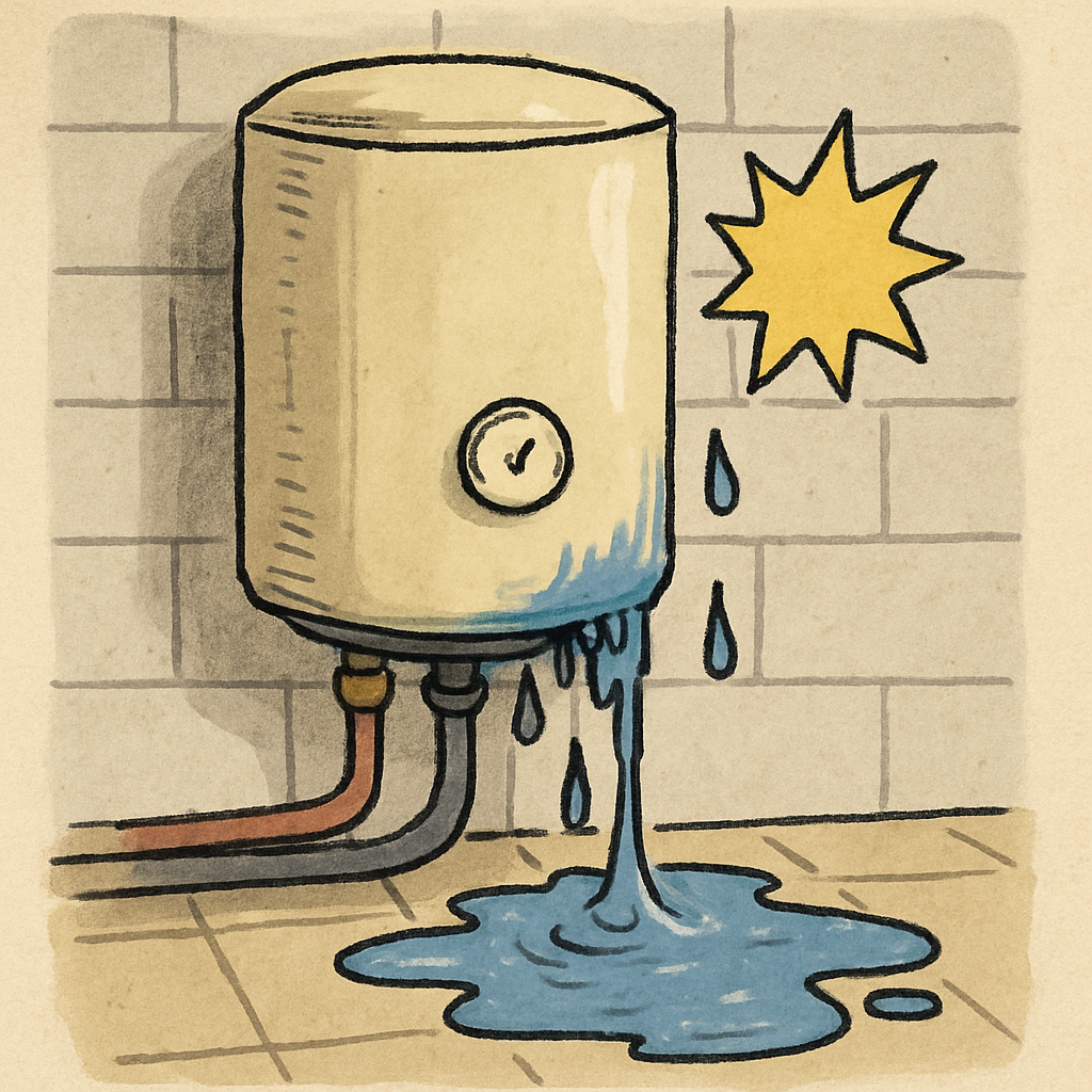 Why is a Boiler Leaking Water from Underneath