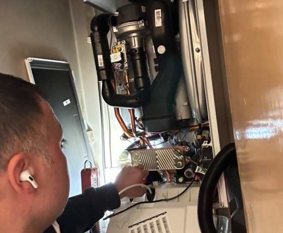 Professional boiler service in E3 London.