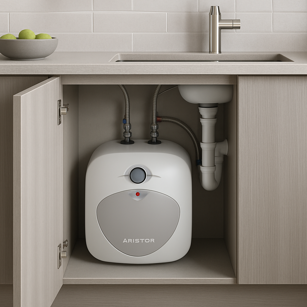 Ariston Under Sink Water Heater Installation In London